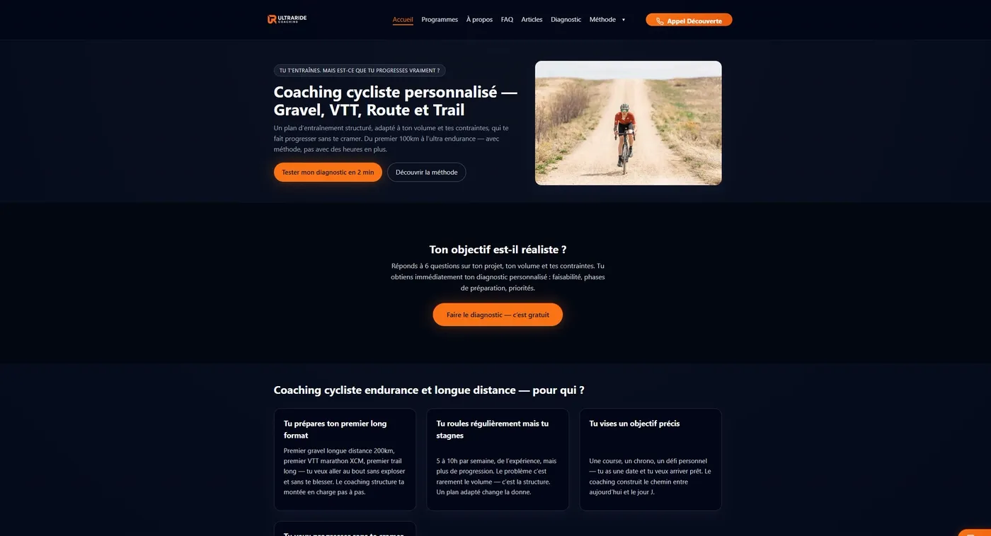 UltraRide Coaching